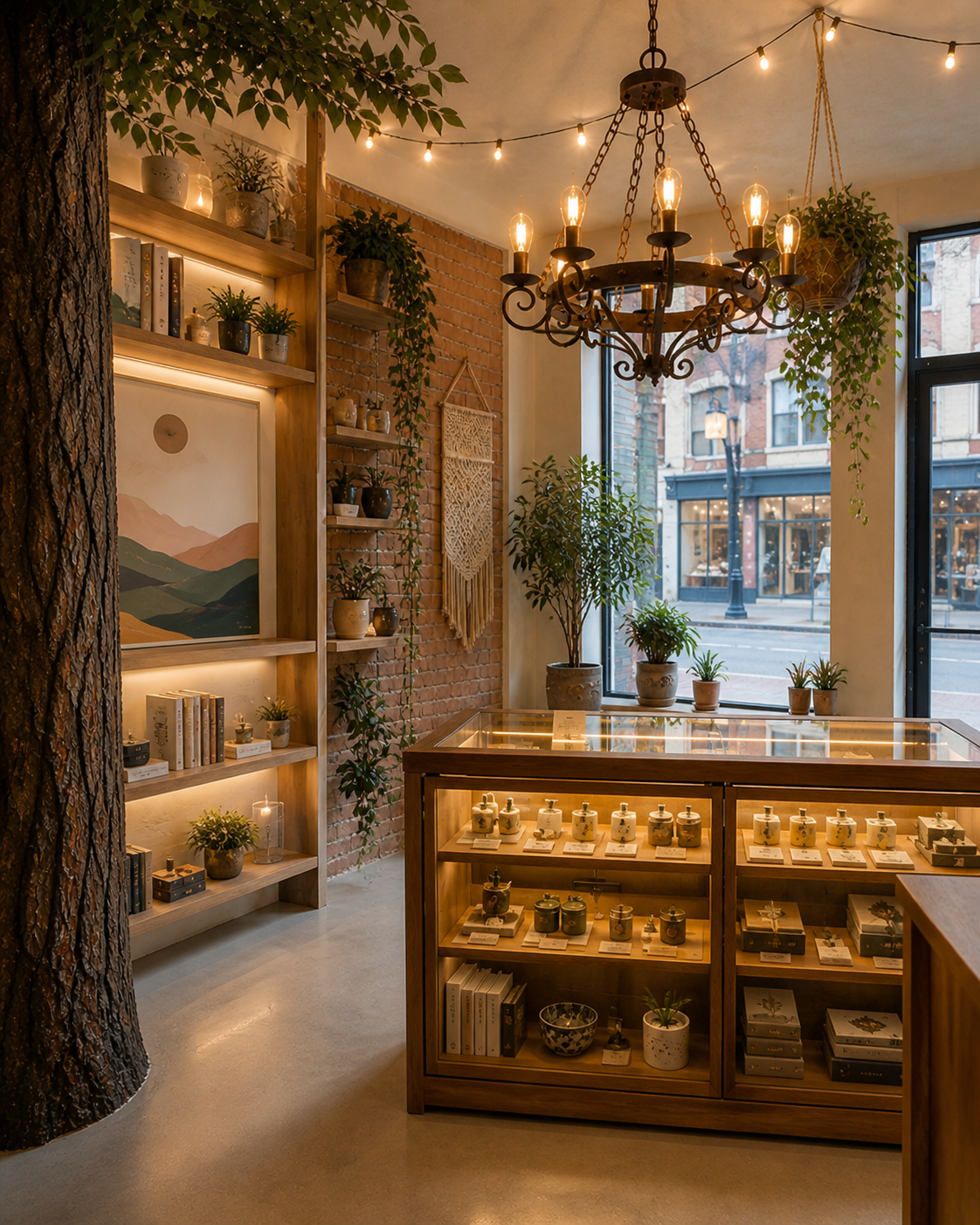 Curated Green Retail